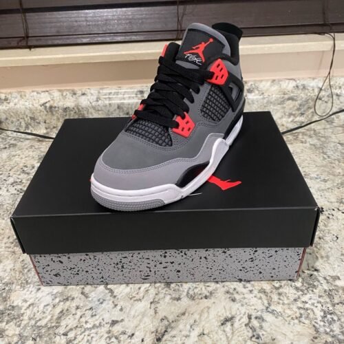 Click to view full screen Air Jordan 4 Retro Pale Citron 308497-116 photo review
