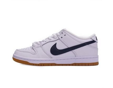 Nike SB Dunk Low Pro Orange Label White Navy  CZ2249-100