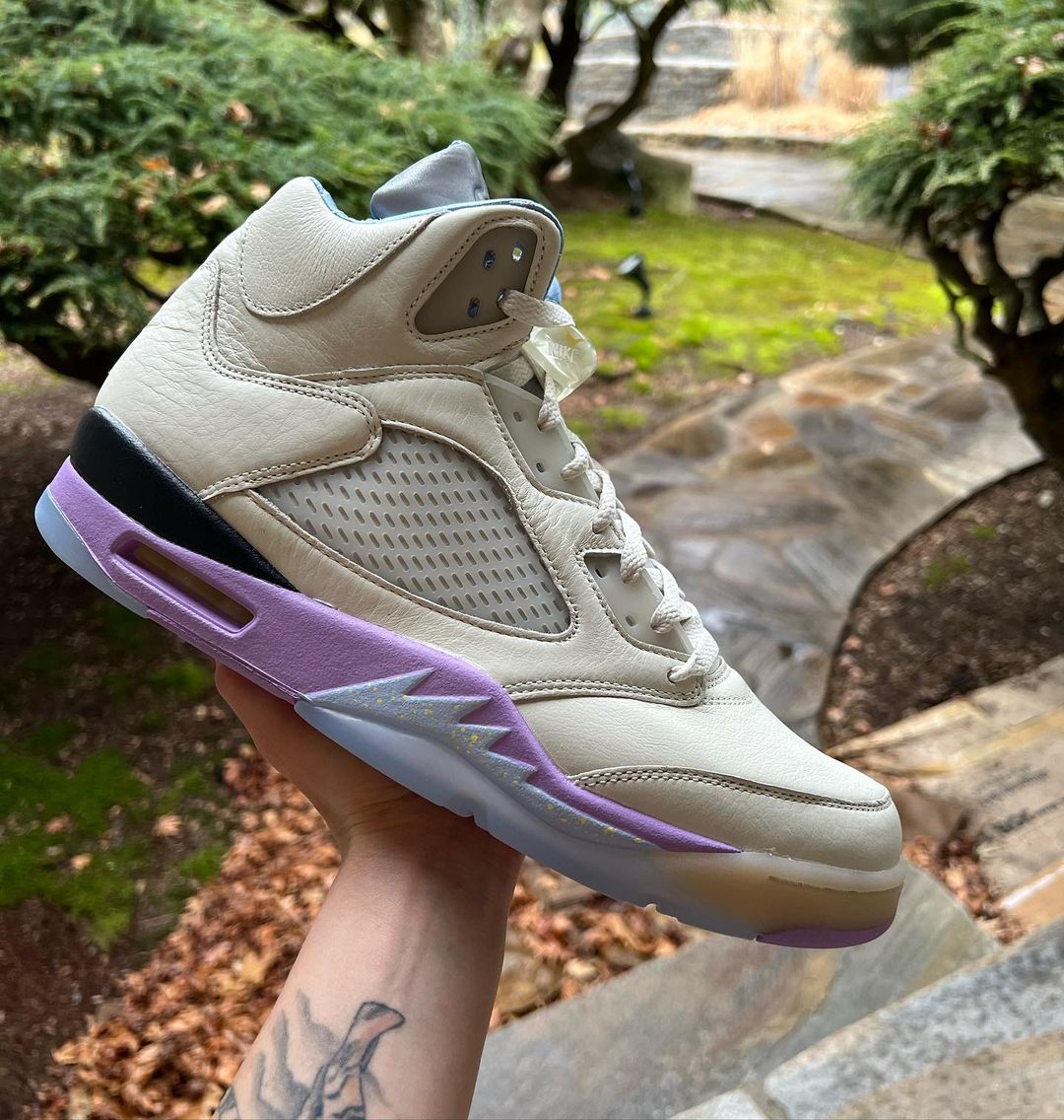 Air Jordan 5 Retro x DJ Khaled We The Best  Sail photo review