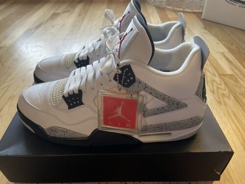 Air Jordan 4 Retro OG White Cement photo review
