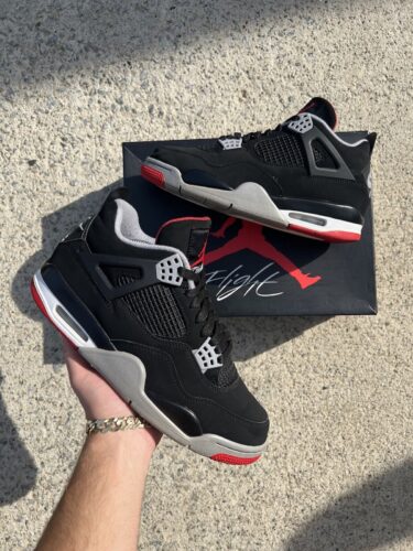 Air Jordan 4 Retro OG Bred photo review